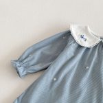 【73-120cm】ワンピース 可愛い ブルー カジュアル 女の子 - 画像 (10)
