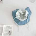 【66-90cm】サロペロンパース&帽子 デニム オシャレ カジュアル - 画像 (8)