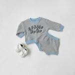 【66-90cm】セットアップ ベビー 韓国風 英字 お出かけに - 画像 (9)
