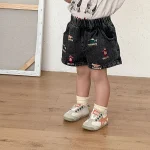 【80-150cm】ショートパンツ キッズ 男女兼用 恐竜 刺繍 - 画像 (20)