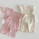 【73-110cm】シャツorパンツ フリル メッシュ シンプル 可愛い 女の子 - 画像 (14)
