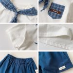 【73-110cm】セットアップ ポケット付き セーラー 可愛い - 画像 (10)
