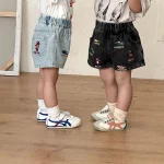 【80-150cm】ショートパンツ キッズ 男女兼用 恐竜 刺繍 - 画像 (5)
