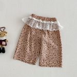 【73-120cm】パンツ 可愛い ヒョウ柄 女の子 履きやすい ボトムス - 画像 (4)