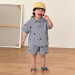 【80-150cm】ワンピース or セットアップ キッズ 韓国風 花柄 - 画像 (7)