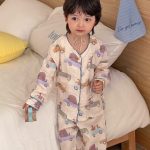 【100-160cm】パジャマ ルームウェア 男の子 部屋着 カートゥーン 肌にやさしい