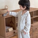 【100-160cm】ルームウェア パジャマ 男の子 前開き カートゥーン - 画像 (3)