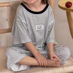 【90-160cm】パジャマ ルームウェア 男の子 半袖 やわらか素材 ゆったり - 画像 (8)