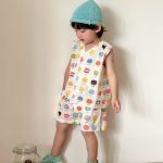 【80-150cm】セットアップ or ワンピース キッズ りんご総柄 - 画像 (7)