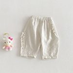 【73-120cm】パンツ 女の子 無地 おしゃれ ナチュラル - 画像 (5)