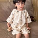 【90-160cm】ルームウェア 男の子 半袖 前開き カートゥーンプリント - 画像 (5)