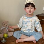 【100-150cm】ルームウェア キッズ 男女兼用 可愛い 動物柄 蒸れにくい - 画像 (10)