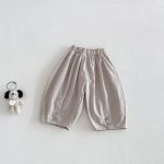 【73-120cm】パンツ キッズ 無地 カジュアル ゆったり - 画像 (8)