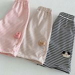 【73-120cm】ボーダーパンツ 可愛い 履きやすい 女の子 男の子 ボトムス - 画像 (16)