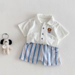 【73-120cm】トップスorパンツ ライオン ロゴ カジュアル - 画像 (6)
