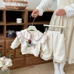 【73-110cm】セットアップ 可愛い ドッグ柄 人気 - 画像 (4)