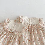 【66-140cm】ロンパース or ワンピース ベビー 女の子 小花柄 - 画像 (20)