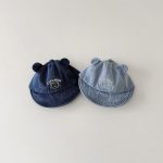 【GOODS】帽子 CUTE BEAR デニム 可愛い - 画像 (3)