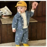 【73-120cm】デニムアウター or ボトムス 男の子  星柄 - 画像 (11)