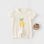 【66-90cm】オールインワン 夏新作 フルーツ 可愛い ベビー服 - 画像 (3)