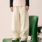 【90-160cm】パンツ 女の子 カジュアル ゆったり ノーカラー - 画像 (3)