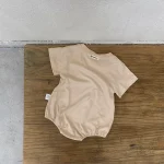 【66-90cm】ロンパース ベビー 半袖 ウサギ柄 着心地抜群 - 画像 (8)