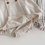 【66-90cm】ロンパース ストライプ 無地 シンプル ベビー服 - 画像 (18)