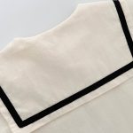 【66-110cm】セットアップorロンパース セーラー風 シンプル ベビー服 - 画像 (8)