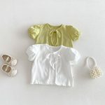 【73-110cm】セットアップ Tシャツ&キャミソール 柔らか 無地 シンプル 女の子