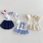 【73-120cm】シャツ パフスリーブ 可愛い 女の子