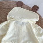 【66-90cm】ロンパース クマ柄 セーラー風 シンプル 着心地良い ベビー服 - 画像 (12)