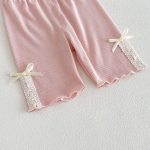 【73-110cm】シャツorパンツ フリル メッシュ シンプル 可愛い 女の子 - 画像 (18)