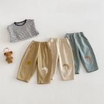 【73-120cm】パンツ ムーン柄 カジュアル 履きやすい ボトムス - 画像 (14)