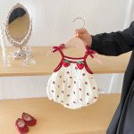 【66-90cm】ロンパース イチゴ キャミ おしゃれ ベビー服 - 画像 (9)