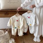 【73-100cm】セットアップ スマイル カジュアル 可愛い - 画像 (13)