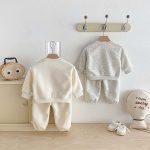 【73-100cm】セットアップ スマイル カジュアル 可愛い - 画像 (10)