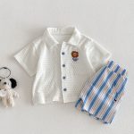 【73-120cm】トップスorパンツ ライオン ロゴ カジュアル - 画像 (9)