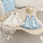 【73-120cm】キャミソール 蝶結び 無地 おしゃれ 女の子 - 画像 (2)