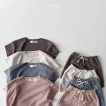 【73-120cm】セットアップ ベビー 無地 ナチュラル - 画像 (9)