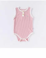 【66-90cm】ロンパース ベビー 無地 ノースリーブ - 画像 (17)