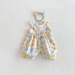 【66-90cm】サロペット チューリップ おしゃれ 可愛い - 画像 (4)