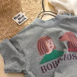 【80-130cm】Tシャツ 女の子 カートゥーン プリント 可愛い - 画像 (30)