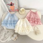 【66-90cm】ロンパース キャミ おしゃれ 女の子