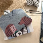 【80-130cm】Tシャツ 女の子 カートゥーン プリント 可愛い - 画像 (6)