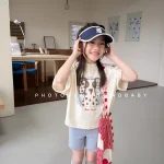 【80-130cm】Tシャツ 女の子 カートゥーン プリント 可愛い - 画像 (9)