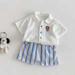 【73-120cm】トップスorパンツ ライオン ロゴ カジュアル - 画像 (7)