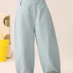 【90-160cm】パンツ 女の子 カジュアル ゆったり ノーカラー - 画像 (11)