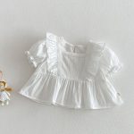 【73-120cm】ブラウス プリンセス シンプル 可愛い 女の子 - 画像 (5)