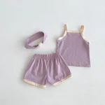 【66-100cm】キャミ セットアップ ベビー 女の子 バンド付き シンプル - 画像 (17)