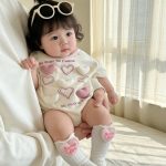 【66-90cm】ロンパース ハート 可愛い おしゃれ 赤ちゃん - 画像 (15)